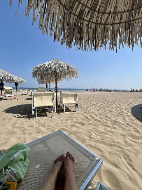 Private Beach Day from St. Marks Square: Enjoy Sun & Relax - The Beachside Amenities and Activities