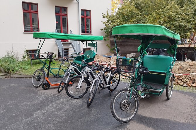 Private Berlin (E)Bike Tour With and Rickshaw up to 7 Guests - Included Inclusions