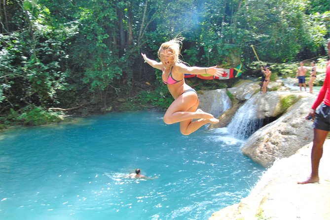 Private Blue Hole & Secret Falls Day Trip Plus Shopping From Montego Bay Hotels - Booking Information