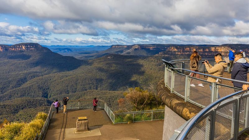 Private Blue Mountains, Scenic World & Wentworth Falls Tour - Katoomba Falls and the extra lookouts