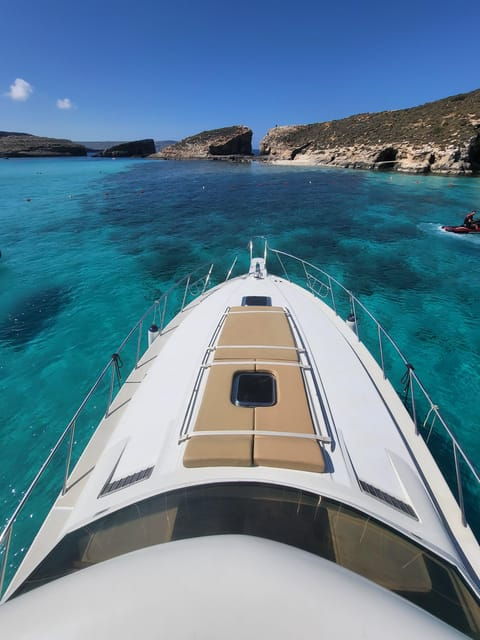 Private Boat Charter Around Gozo, Comino & Blue Lagoon - Boat Specifications and Amenities