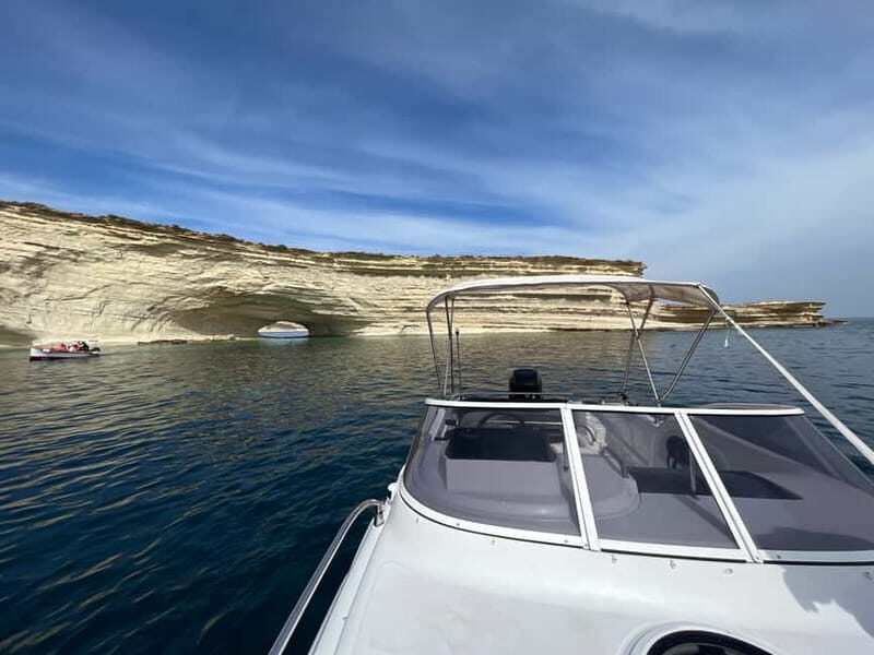 Private Boat Charter  Malta South Coast Swim & Snorkel - The Allure of a Private Malta South Coast Boat Tour