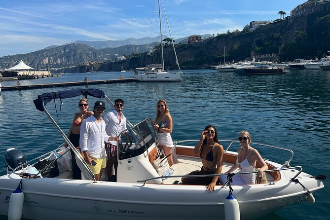 Private Boat Excursion From Sorrento to Capri and Faraglioni - Departure From Sorrento