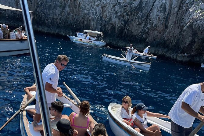 Private Boat Excursion From Sorrento to Capri and Faraglioni - Enjoy Swimming and Snorkeling