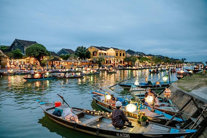 Private Boat Ride, Night Market, and Walking Tour in Hoi An - Boat Ride Along the Thu Bon River