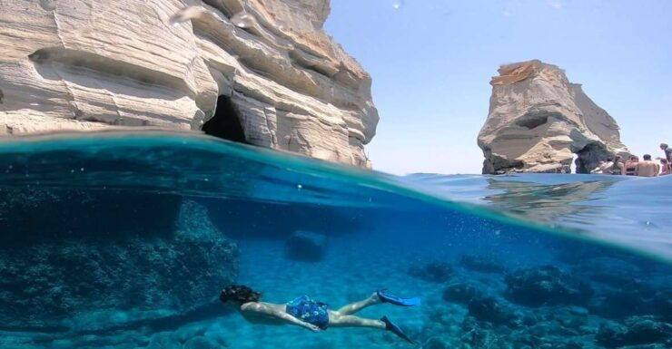 Private Boat Tour at Your Top 4 Beaches in Milos - Sykia Beach Adventure