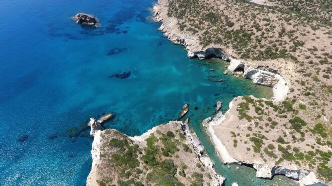 Private Boat Tour at Your Top 4 Beaches in Milos - Poliegos Island Exploration