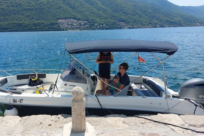 Private Boat Tour- Kotor-Our Lady of the Rocks- Blue Cave- Up to 9 People - Inclusions