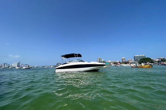 Private Boat Tour Miami; Sandbar and Star Island With Captain - Private Boat Tour Experience