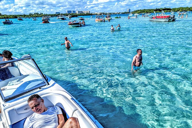 Private Boat Tours in N. Miami Beach - Sandbar, Sunset, Mansions! - Meeting and Pickup
