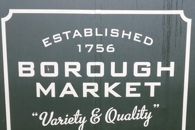 Private British Food Market Tour in East London - Confirmation and Cancellation