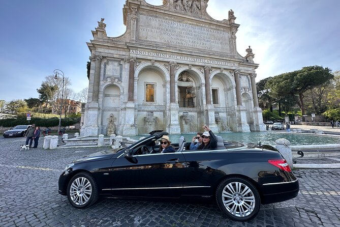 Private Cabriolet Tour in Rome - Meeting & Pickup Information