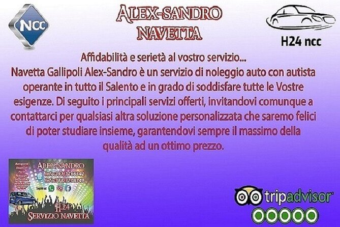 Private Car Rental With Driver in Salento - Traveler Photos and Reviews