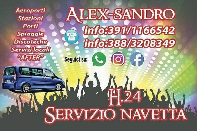 Private Car Rental With Driver in Salento - Terms & Conditions