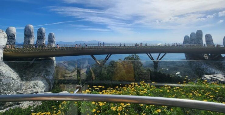 Private Car to Golden Bridge-Marble Mountain-Monkey Mountain - Itinerary Highlights