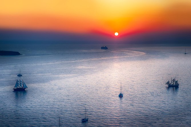 Private Catamaran Beautiful Day Around Santorini via Red Beach - Catamaran Tour Highlights