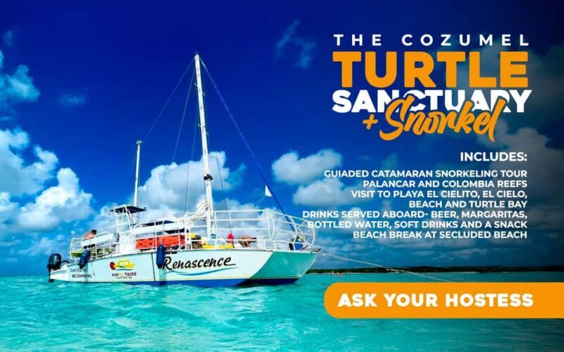 Private Catamaran in Cozumel: El Cielo and Turtle Sanctuary - FAQ