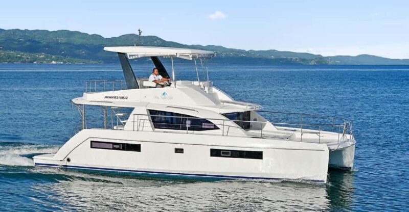 Private Catamaran Sail & Snorkel Ocho Rios  Open Bar Snacks - Setting Sail Toward a Caribbean Dream