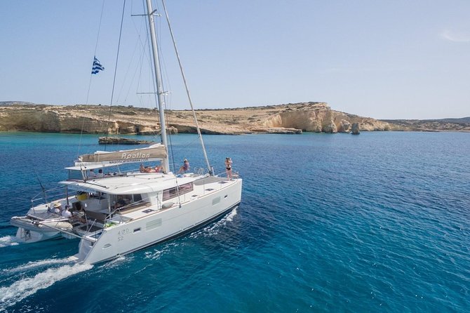 Private Catamaran Trip From Naxos to Paros and Panteronisia - Itinerary Highlights