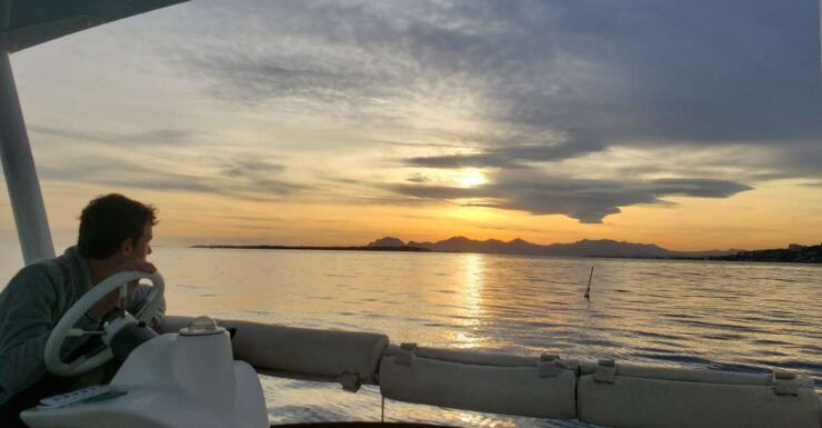 Private Catamaran Trip in the Bay of Juan Les Pins at Sunset - Experience Highlights