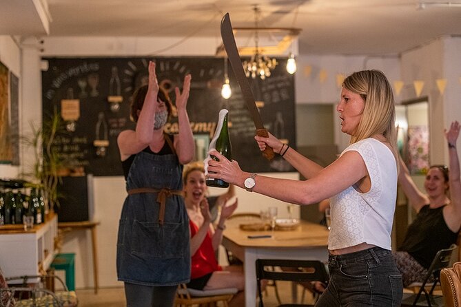 Private Cava Sabrage and Paella Class in Barcelona - Sample Menu