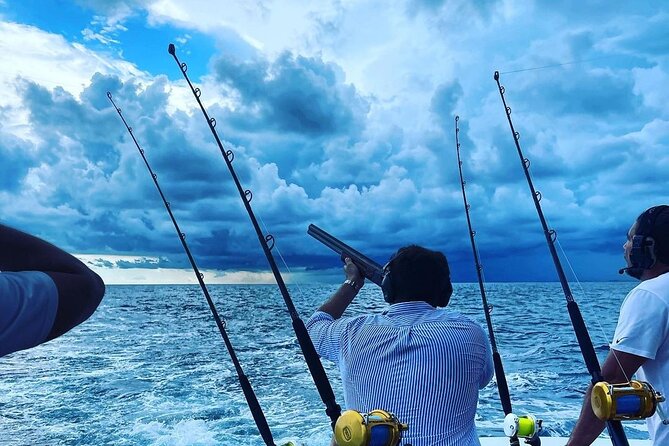 Private Charter Saltwater Fishing With Ocean Skeet Shooting - Trip Details