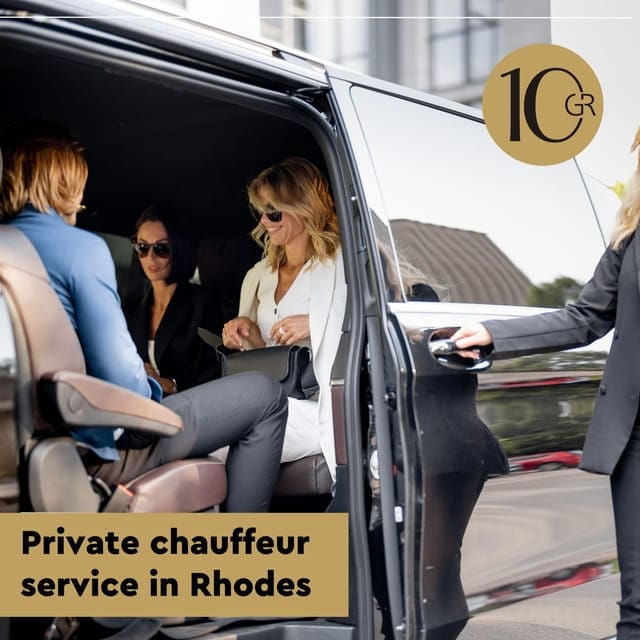 Private Chauffeur Service in Rhodes - Inclusions and Exclusions