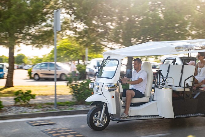 Private City and Wine Tour in Zadar With Eco Tuk Tuk - Tour Description