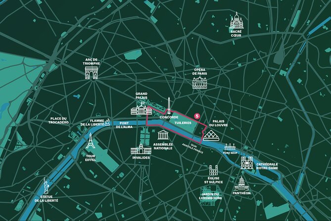 Private City-Tour by Pedicab in Paris : the "Napoléon" - Directions to the Pedicab Tour