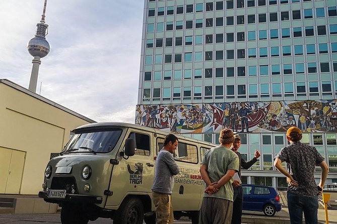 Private City Tour Soviet Berlin in an Authentic Vintage Van - Meeting and Pickup