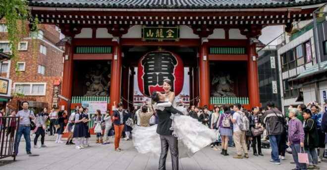Private Couples' Photoshoot in Tokyo W/ Professional Artists - Highlights