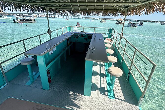 Private Crab Island 18 Passenger Tiki Pontoon Adventure - What Included Matters for Your Experience