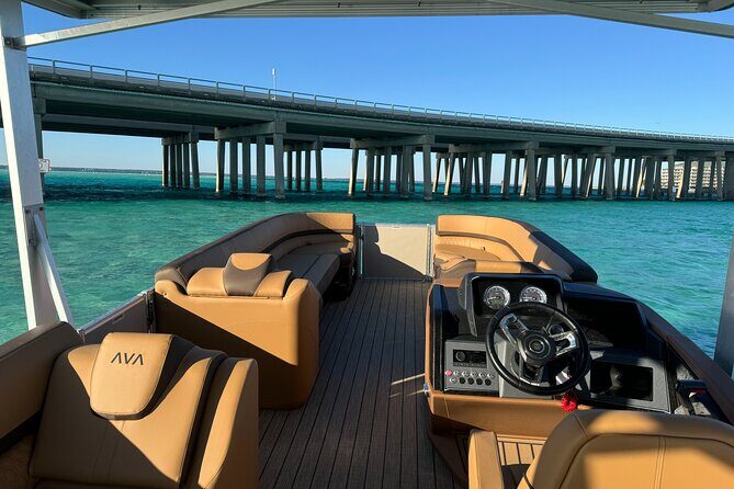 Private Crab Island Luxury Slide Pontoon Charter - The experience in detail: what to expect from start to finish