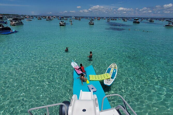 Private Crab Island Party by Boat - The Sum Up