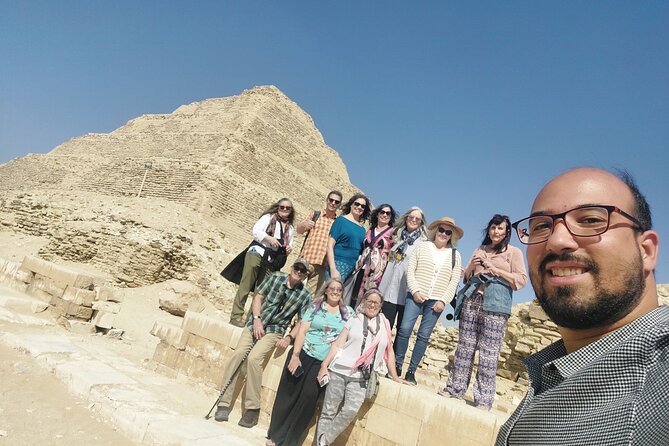 Private Day Tour to Giza Pyramids , Saqqara and Memphis - Meeting and Pickup