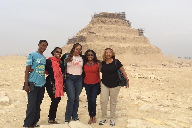 Private Day Tour to Giza Pyramids Sphinx Memphis Saqqara and Dahshur Pyramids - Tour Highlights