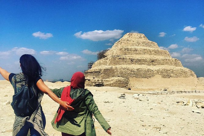 Private Day Tour to Giza Pyramids Sphinx Memphis Saqqara & Dahshur Pyramids - Tour Overview