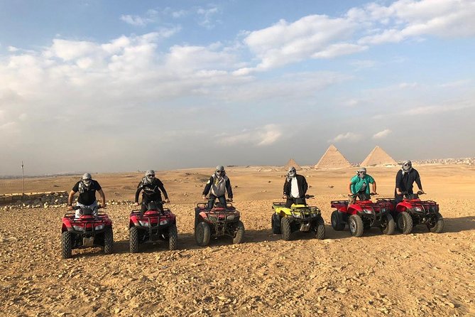 Private Day Tour to Pyramids of Giza, Sphinx& Quad Bike Including Lunch - Customer Reviews