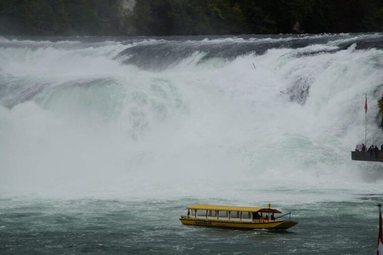 Private Day Trip: Zurich to Europes Largest Rhine Falls - Café With a View