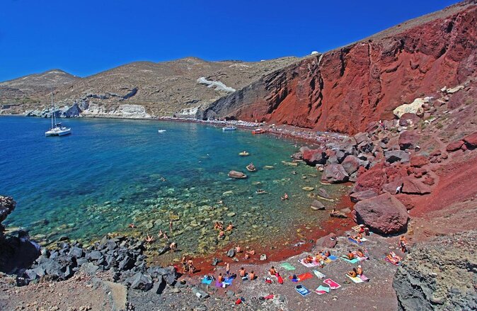 Private Day Yachttrip From Santorini to Thirasia via Red Beach & Hot Springs - Good To Know