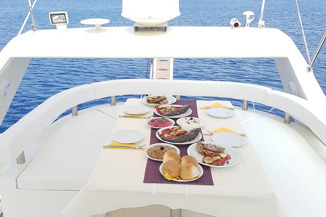 Private Day Yachttrip From Santorini to Thirasia via Red Beach & Hot Springs - Inclusions and Exclusions