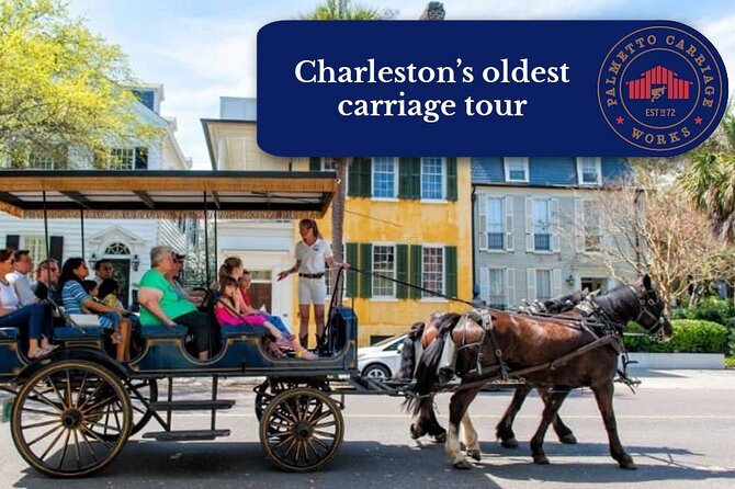 Private Daytime or Evening Horse-Drawn Carriage Tour of Historic Charleston - Pricing and Booking Details