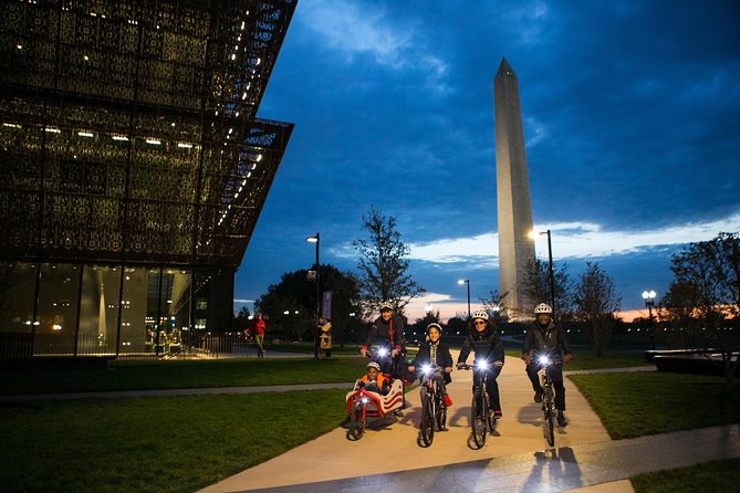 Private DC Monuments at Night Biking Tour - Pricing and Booking Details