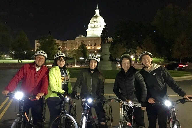 Private DC Monuments at Night Biking Tour - Safety and Equipment