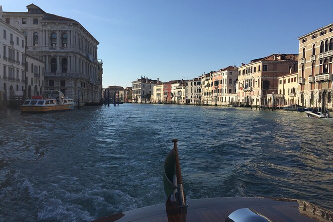 Private Departure Transfer: Water Taxi Transfer From Venice City to Cruise Terminal - The Sum Up