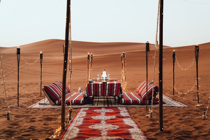 Private Desert Dinner With Mleiha Safari - Sandboarding Activity in the Desert