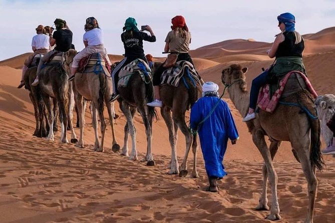 Private Desert Odyssey: Marrakech to Merzouga 3-Day Adventure - Camel Ride and Sandboarding
