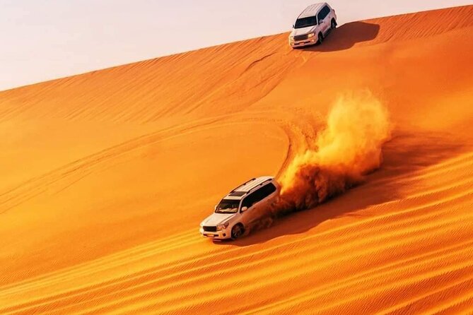 Private Desert Safari Dubai With Camel Riding and Sand Boarding - Private Pickup and Dune Bashing