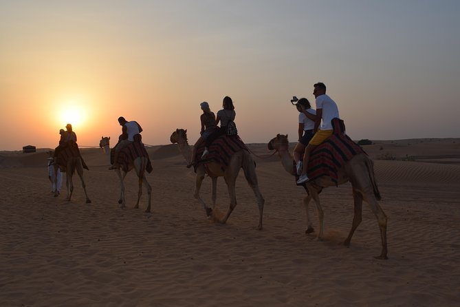 Private Desert Safari Red Dune With BBQ, Sand Boarding and Camel Ride - Common Questions