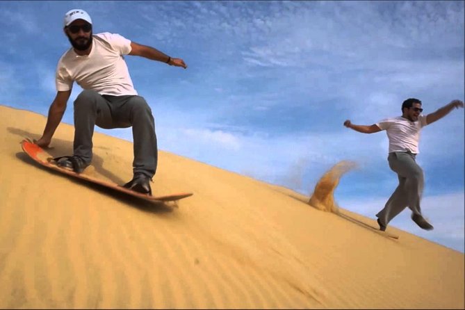 Private Desert Sandboarding Camel Riding and Dune Bashing - Reviews